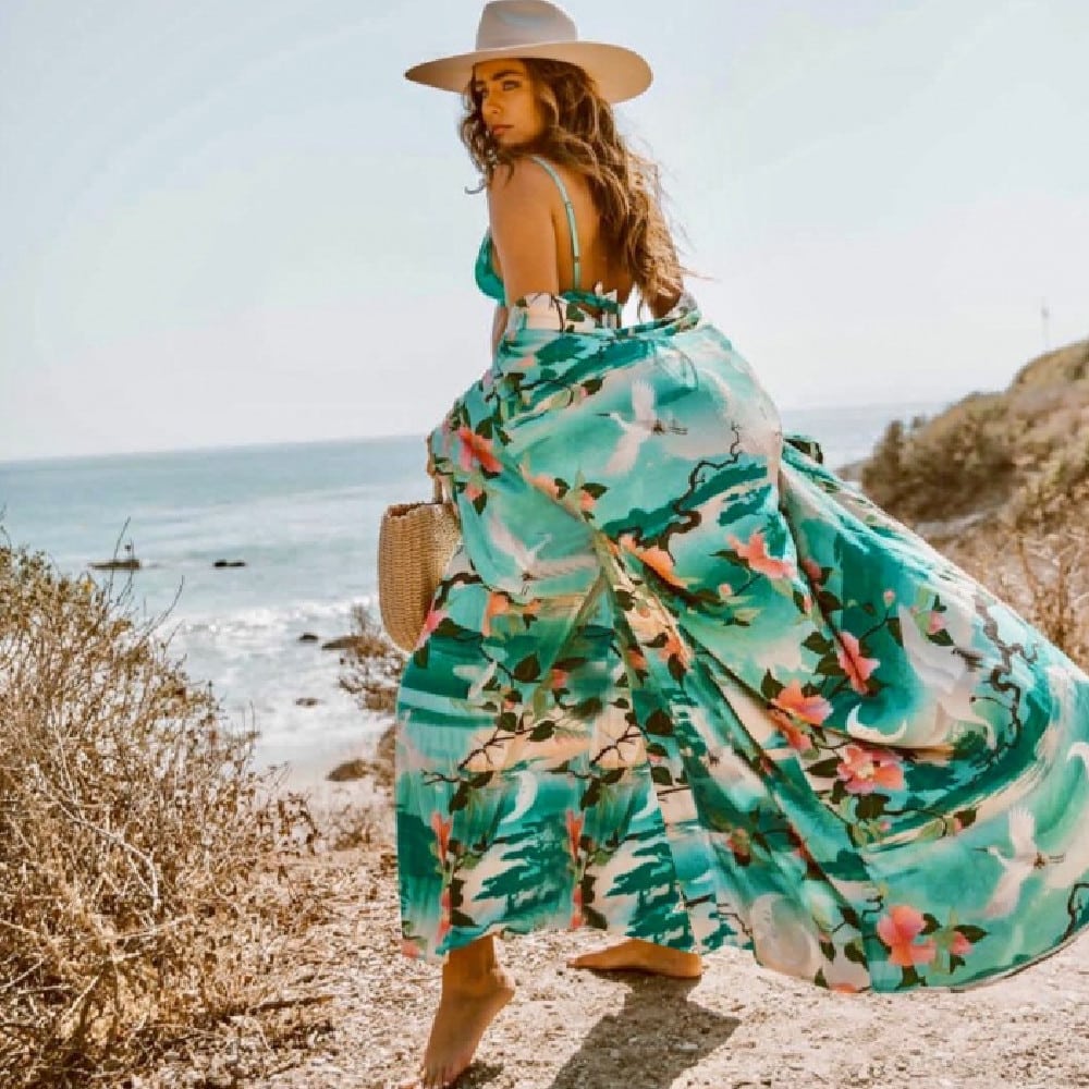Bohemian Loose Kimono Dress