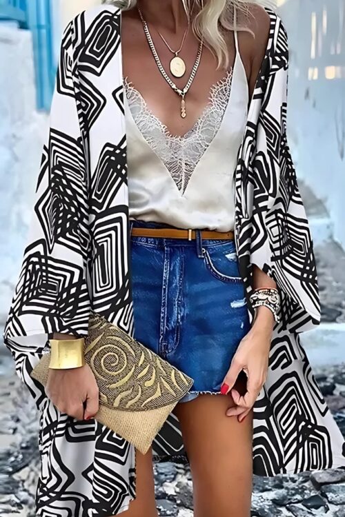 Kimono Relaxed Fit Bohemian Style