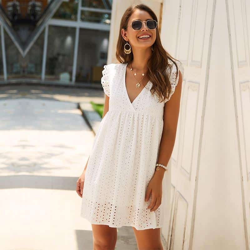 Bohemian Chic Lace Dress
