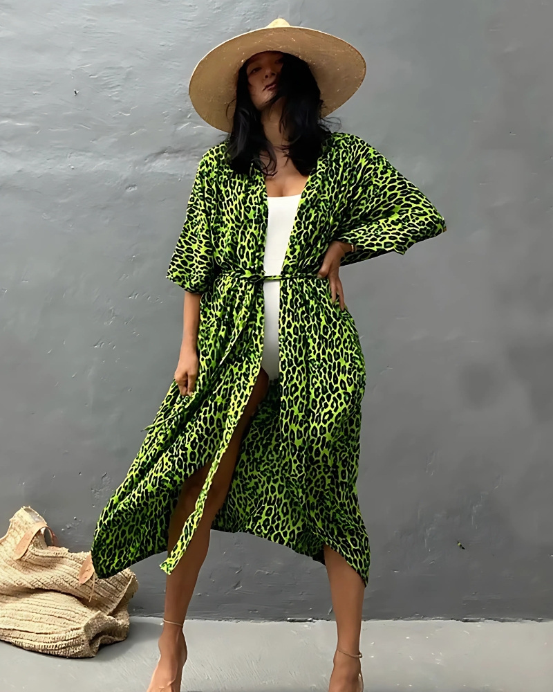 Kimono Boho Style Beach Dress