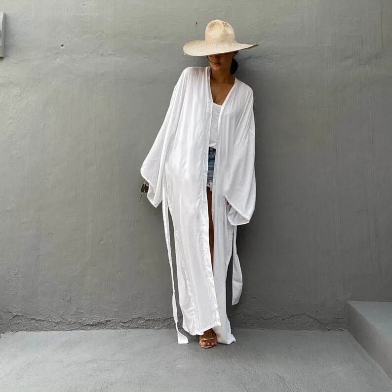 Kimono Beach with Belt