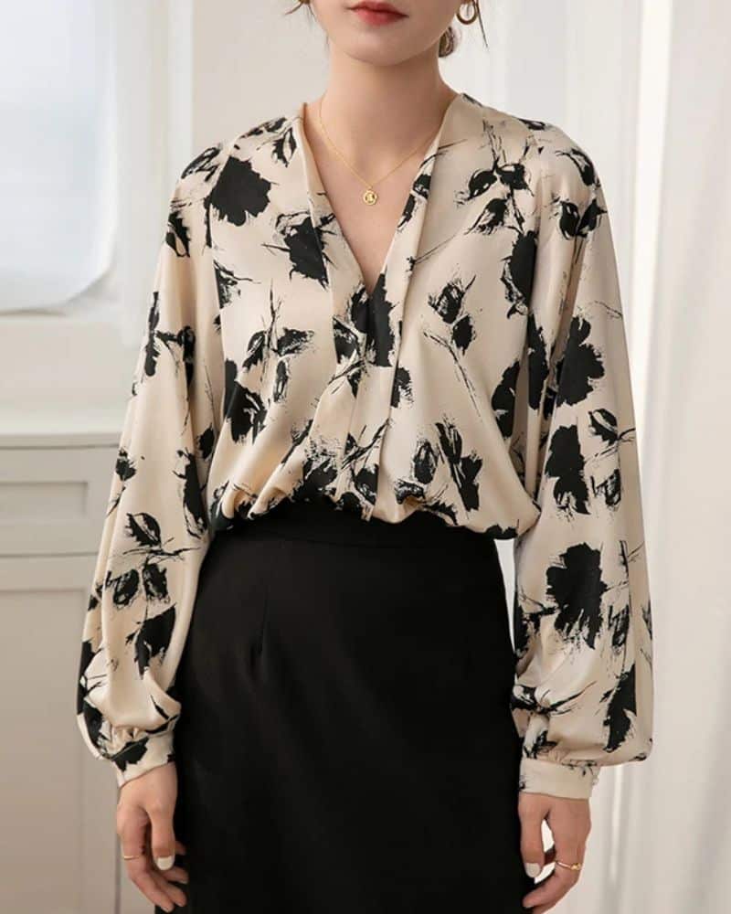 Bohemian Decorative Chic and Trendy Blouse