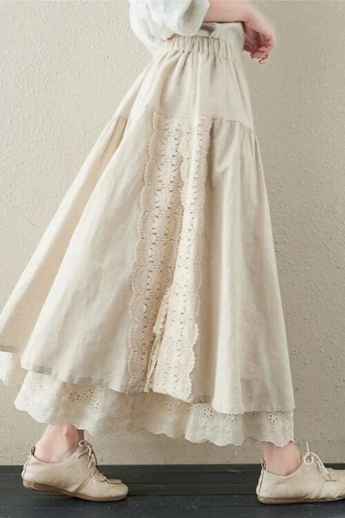 Bohemian Maxi Skirt Chic and Vintage