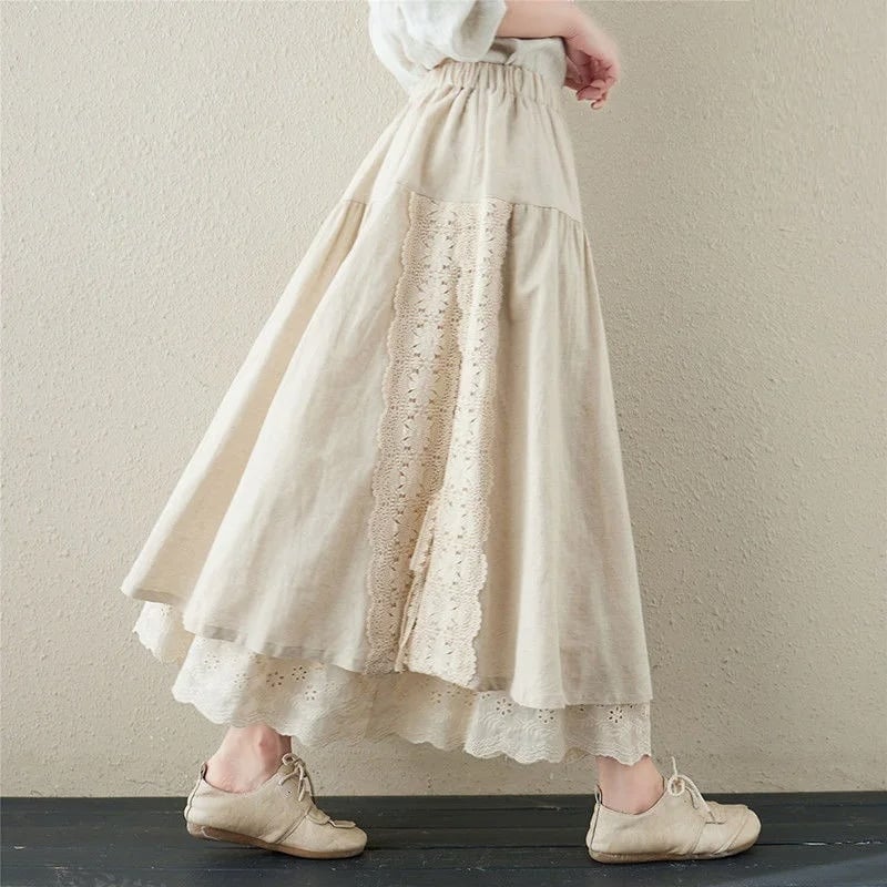 Bohemian Maxi Skirt Chic and Vintage