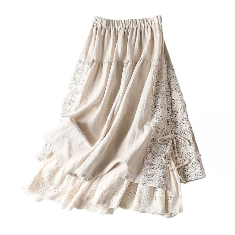 Bohemian Maxi Skirt Chic and Vintage - Image 3