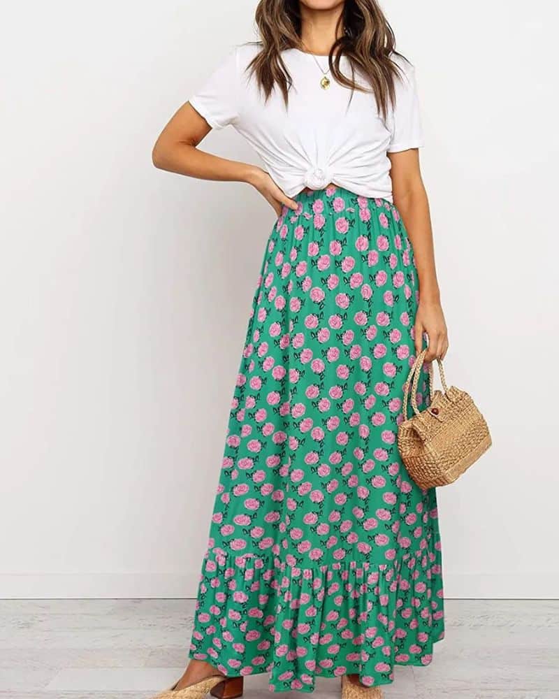 Bohemian with Style Frais and Summer Skirt