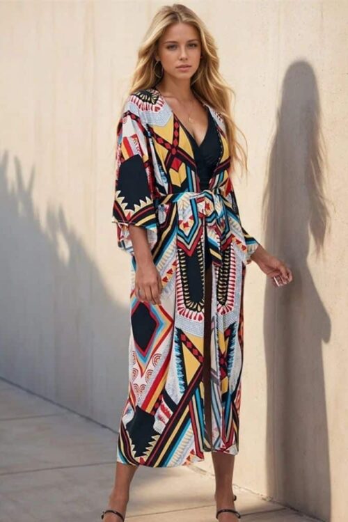 Women's Kimono with Bold Style