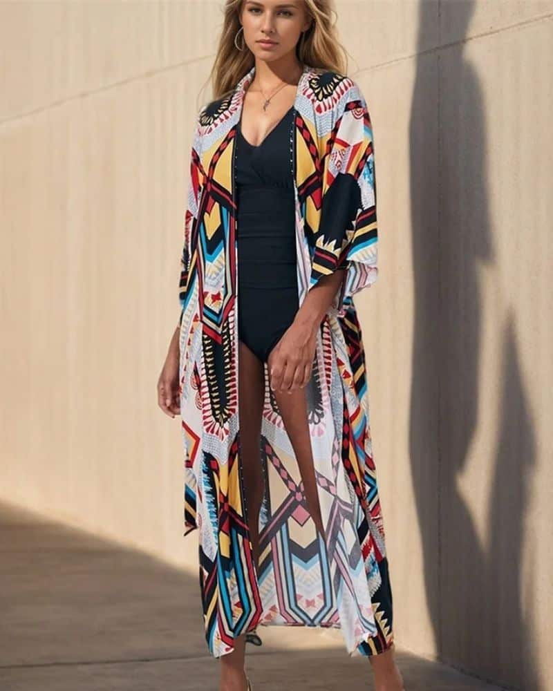 Women's Kimono with Bold Style - Image 4