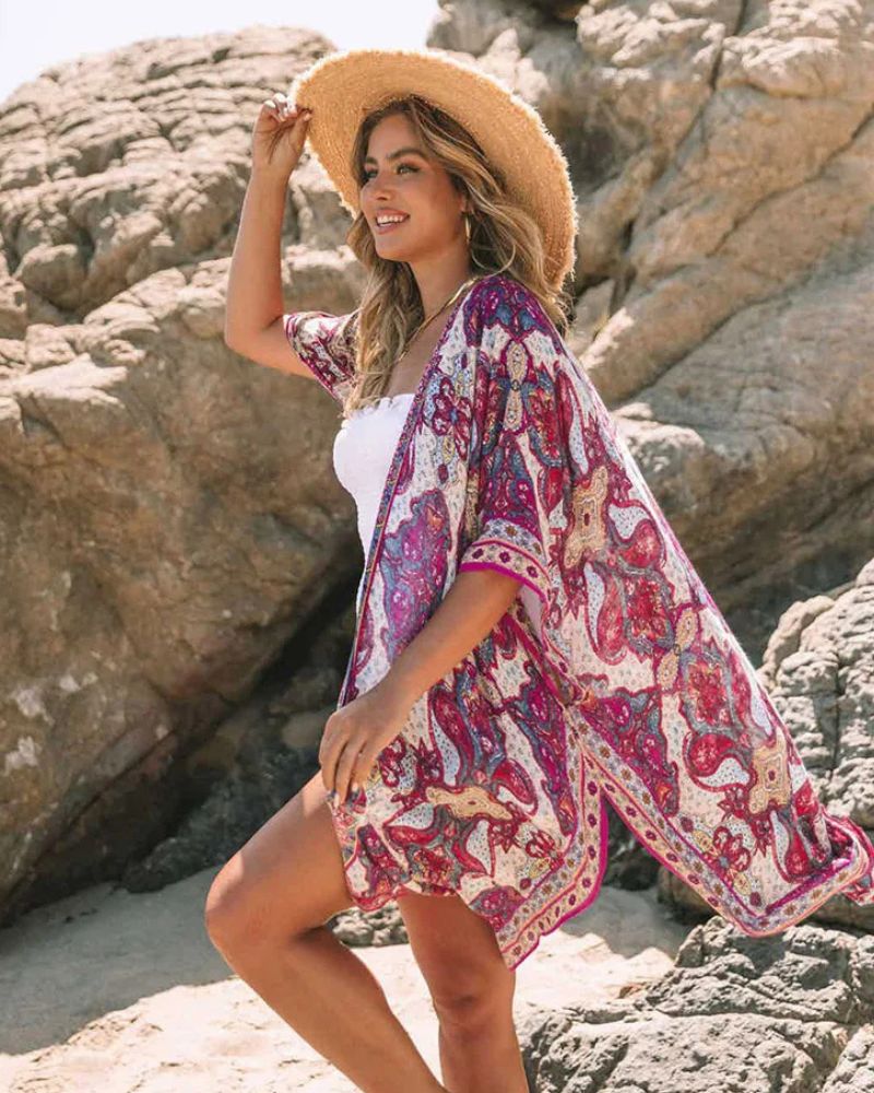 Women's Kimono Trendy with Enchanting Prints