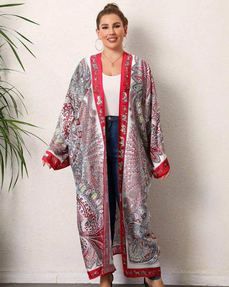 Women's kimono trendy casual style - Image 3
