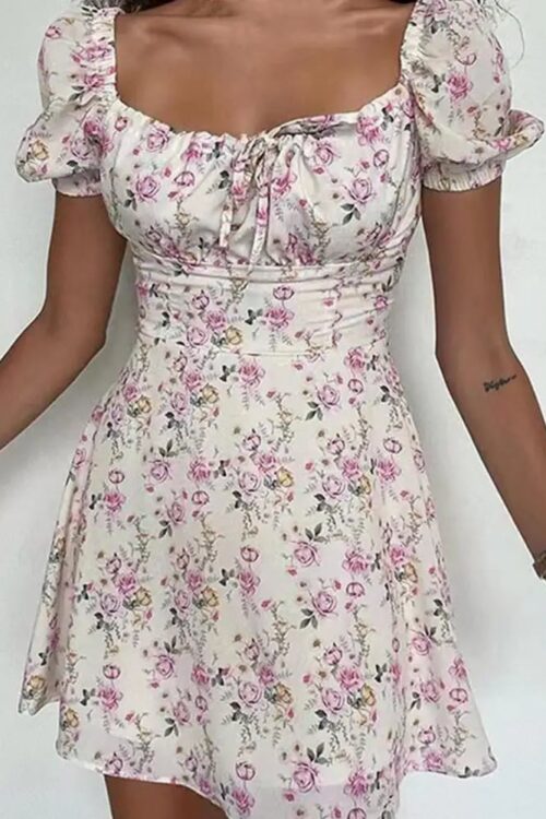 Cottagecore Fitted and Breathable Dress