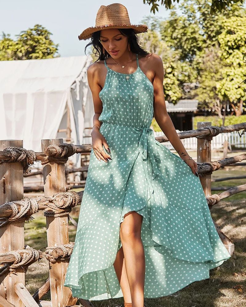 Cottagecore Refined Sleeveless Dress - Image 2