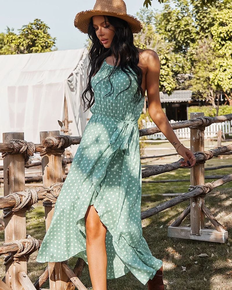Cottagecore Refined Sleeveless Dress - Image 3