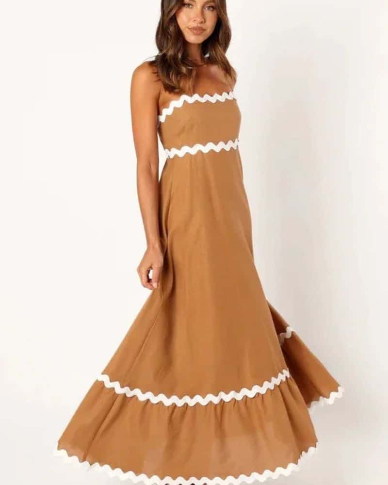 Cottagecore Casual Style with Straps Dress