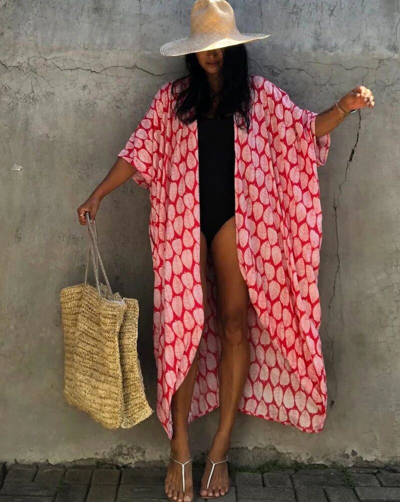 Chic and Lightweight with Belt Beach Dress