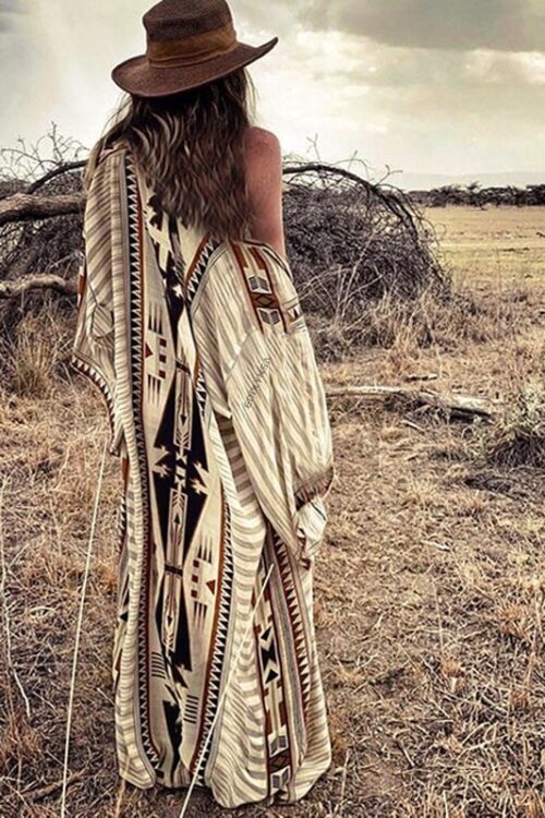 Lightweight and Comfortable Kimono Dress