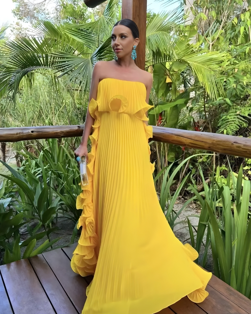 Elegant Formal Bohemian Maxi Dress