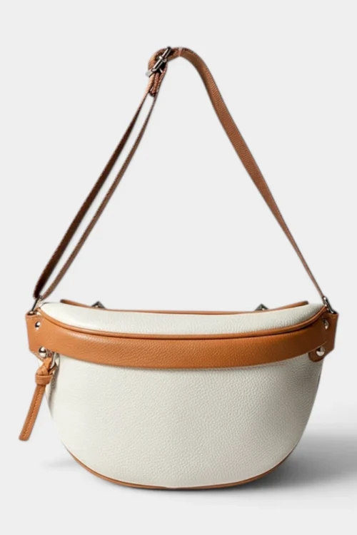 Chic leather belt bag