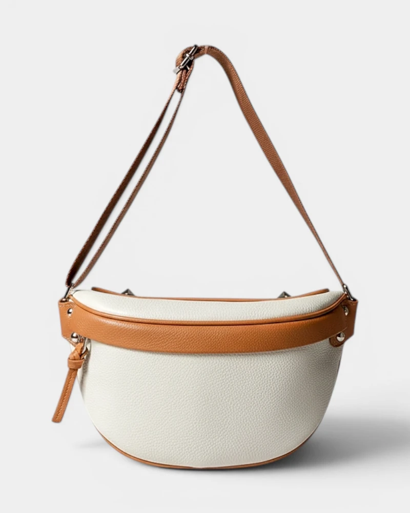 Chic leather belt bag